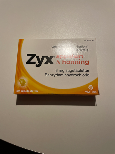 Zyx sugetabletter
