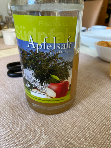 Südpfalz Apfelsaft 100% reiner Direktsaft
