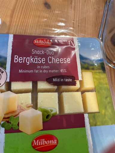 Milbona Bergkäse Cheese