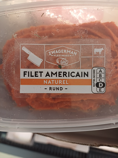 Zwagerman Filet Americain Naturel