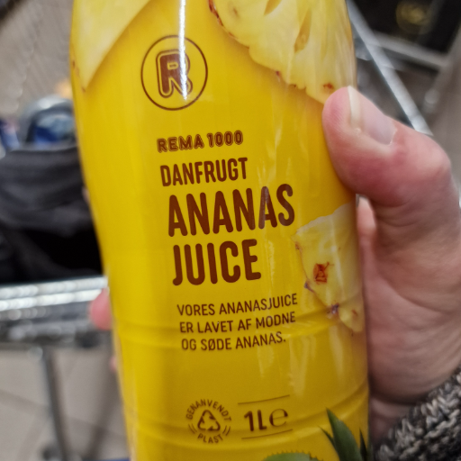 Rema 1000 Danfrugt Ananas Juice 1 liter