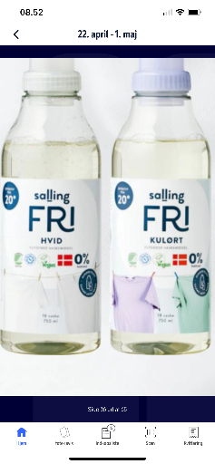 Salling FRI Hvid Kulørt Vaskepulver