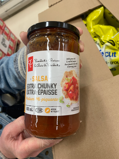 President's Choice Extra Chunky Medium Salsa