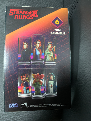 Loungefly Netflix Stranger Things 4 Piece Glass Set 16oz Pint