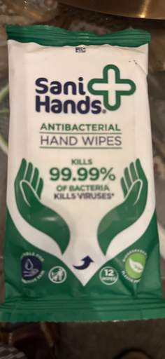 Sani Hands Antibacterial Hand Wipes