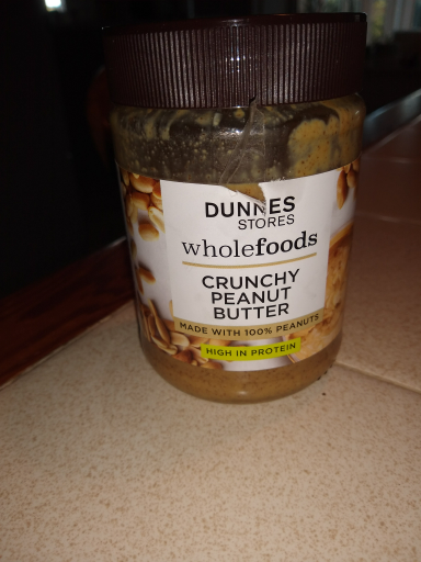 Dunnes Stores Wholefoods Crunchy Peanut Butter