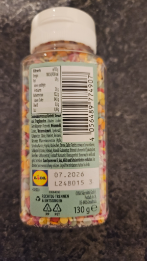 Belbake Zuckerstreudekor Frühlingsmix 130 g