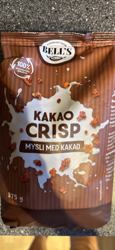 Bell's Kakao Crisp mysli med kakao