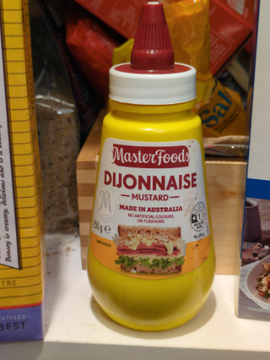 MasterFoods Dijonnaise Mustard 250g Squeezy Bottle