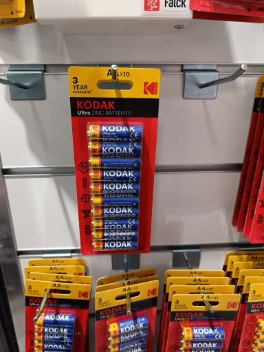 Kodak Ultra Zinc Batteries