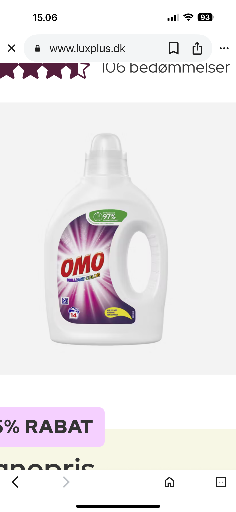 OMO Liquid Laundry Detergent Sensitive Skin