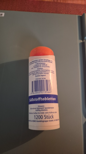 ja! Süßstoff Tabletten Spender 1200 Stück