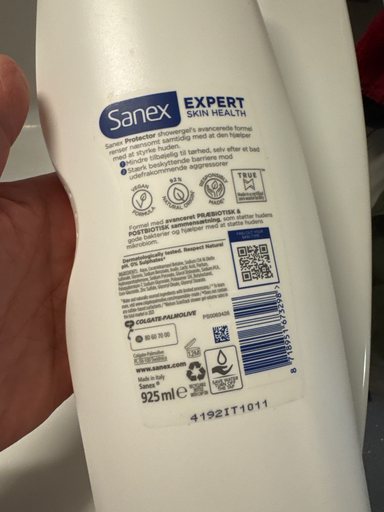 Sanex Expert Skin Health+ Micellar Hypoallergenic Shower Gel