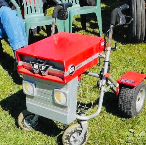 Massey Ferguson 8650 Ride-On Tractor with Front Loader