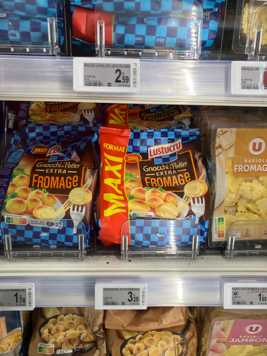 Lustucru Gnocchi Pâtes Extra Fromage