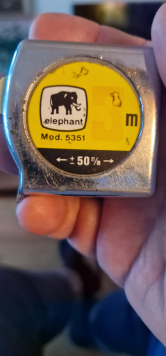 Elephant Magnetic Bimaterial Measuring Tape – 3 m