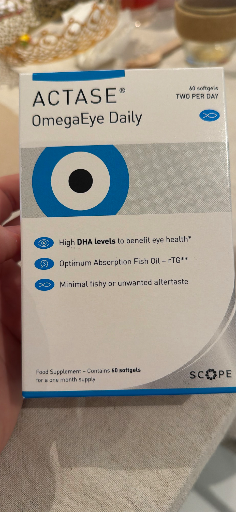 ACTASE OmegaEye Daily fish oil supplement