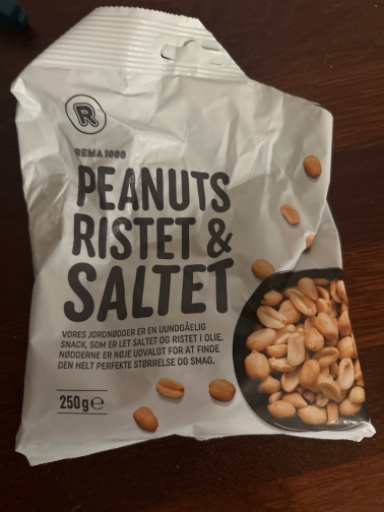 Peanuts Ristet & Saltet