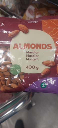 Coop Naturaplan Organic Ground Almonds 400g