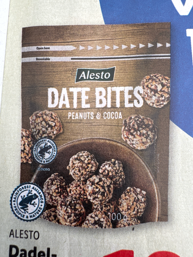Alesto Raw Peanuts + Dates Bar