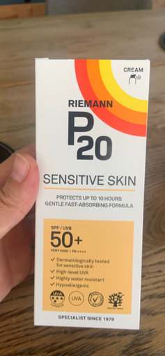 Riemann P20 Sensitive Skin Cream