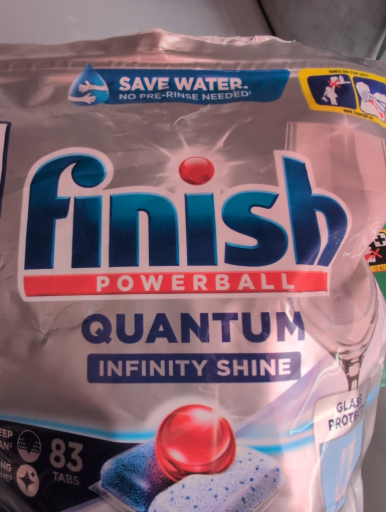 Finish Quantum Infinity Shine - 70 Count Dishwasher Detergent Powerball