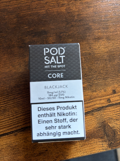 Pod Salt Core Blackjack Nic Salt E-Liquid