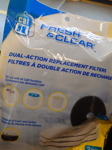 Catit Fresh & Clear Dual-Action Replacement Filters