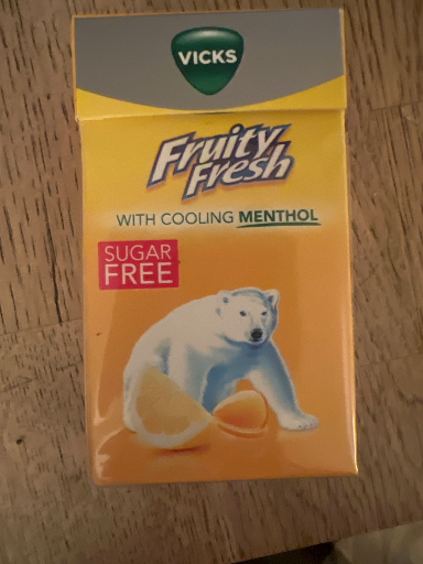 Vicks Fruity Fresh Sugar-Free Throat Pastille