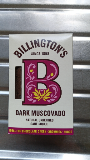 Billington's Dark Muscovado Natural Unrefined Cane Sugar 500g