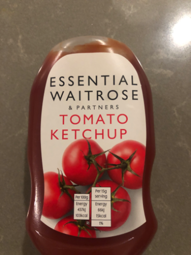Essential Waitrose Tomato Ketchup 470g