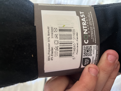 Contrast Socks