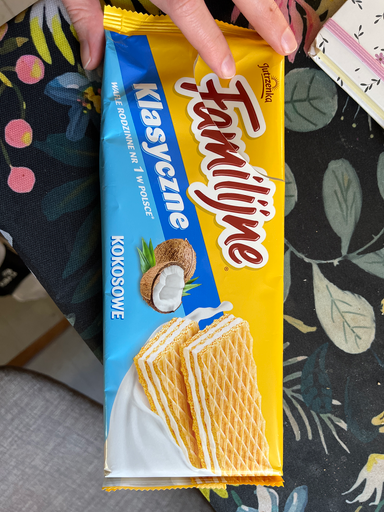 Familijne Klasyczne wafle kokosowe