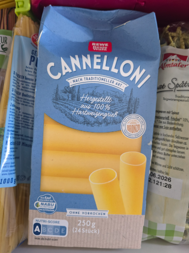 REWE Beste Wahl Cannelloni Bolognese 400g