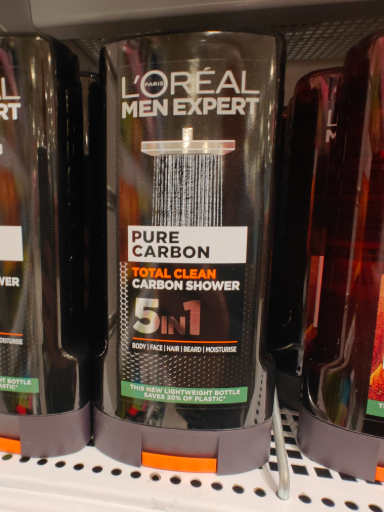 Pure Carbon Total Clean Carbon Shower 5in1