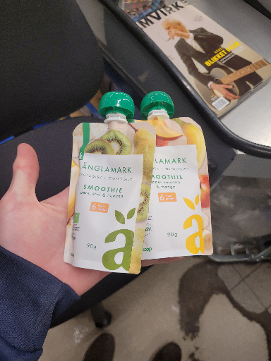 Änglamark Smoothie Banan/Jordbær 90g