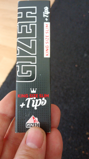 GIZEH King Size Slim + Tips