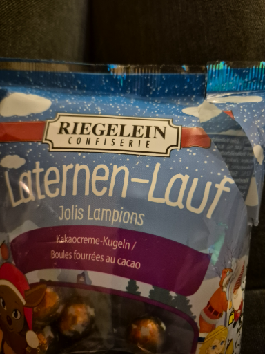 Riegelein Confiserie Laternen-Lauf Kakaocreme-Kugeln