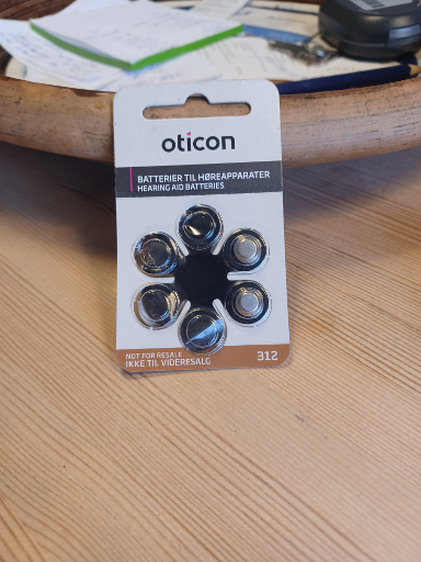Oticon Hearing Aid Batteries 312