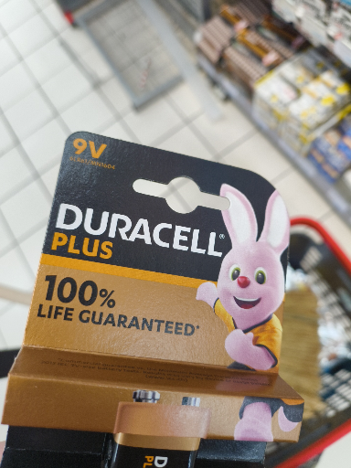 Duracell Plus 9V Battery