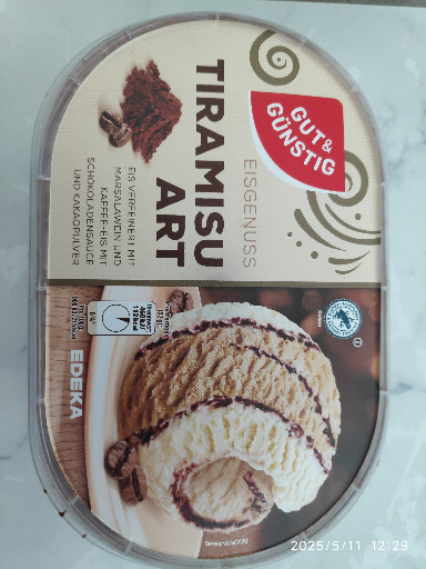 Gut & Günstig Eisgenuss Tiramisu Art