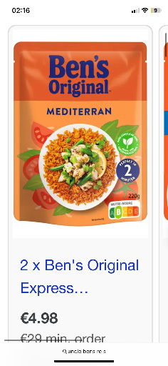 Ben's Original Mediterranean Style Rice