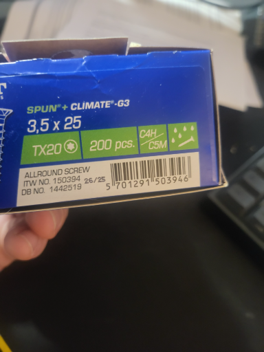 SPUN+ Climate-G3 Allround Screw TX20 200 pcs