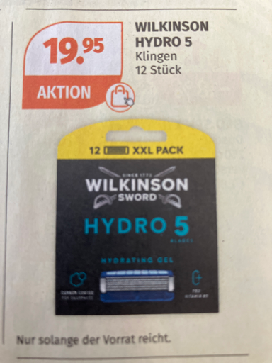 Wilkinson Sword Hydro 5 Skin Protection Sensitive Rasierer
