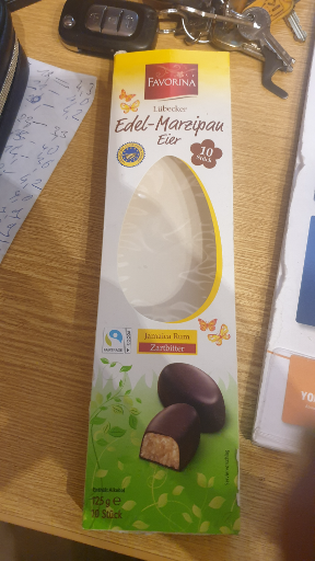Favorina Lübecker Edelmarzipan-Eier Classic