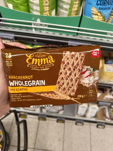 Emma Knäckebrot Wholegrain Rye Classic