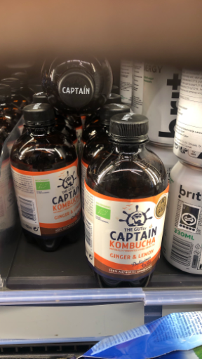 Captain Kombucha Ginger & Lemon