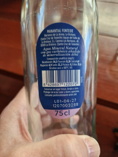 Fonteide Natural Mineral Water 5 l.