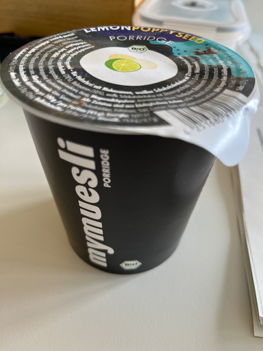 Lemon Poppy Seed Porridge