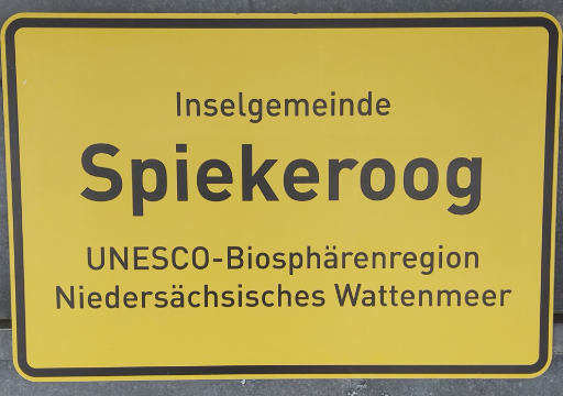 Spiekeroog Sign